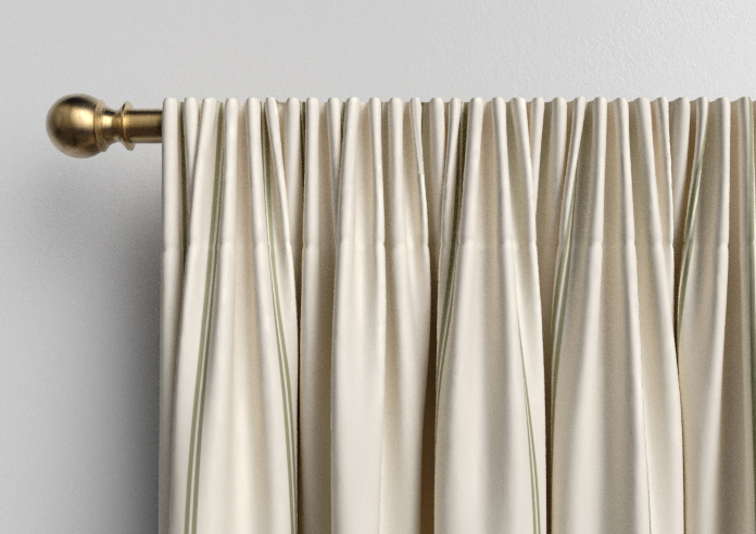 The British Stripe Co. Victoria, Derwent No.1 - Made to Measure Curtains - Image 9